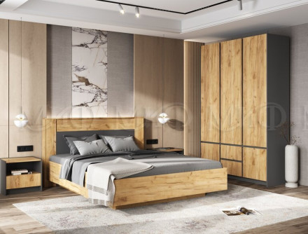 Кровать двуспальная парящая Остин 